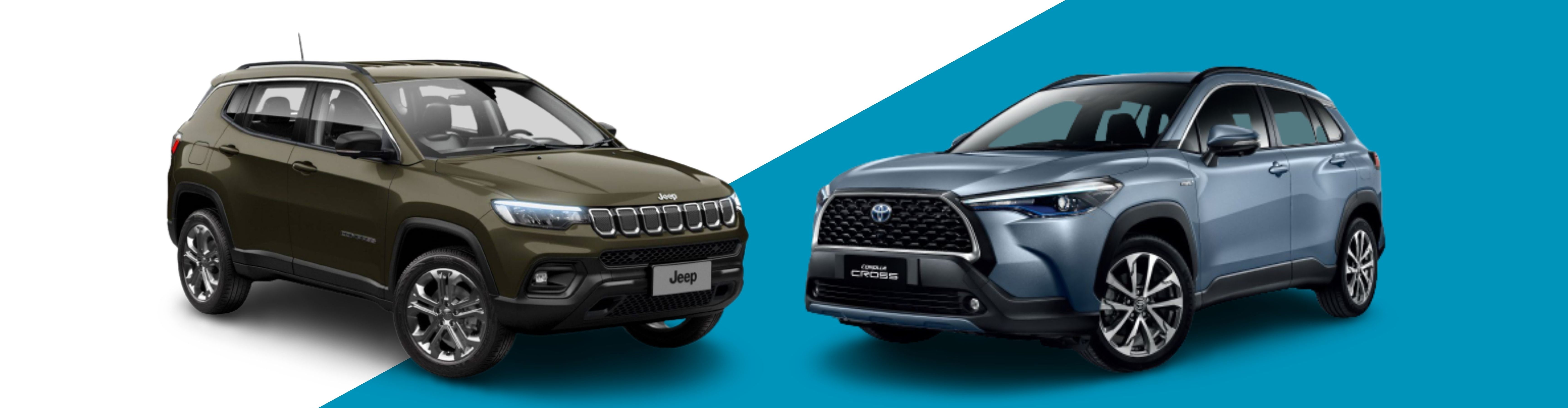 Jeep Compass x Toyota Corolla Cross Qual o melhor?