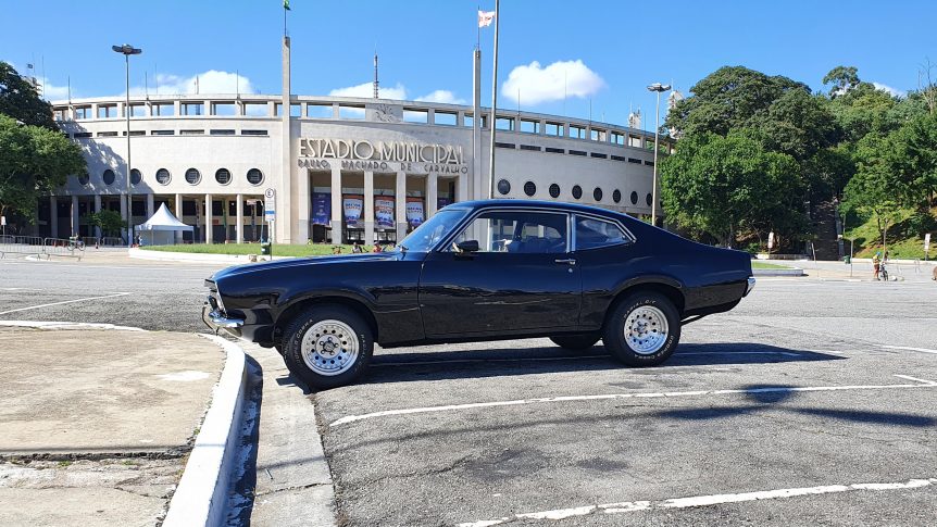 Rodrigo Prata e seu Chevrolet Maverick 1975