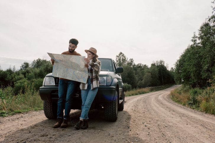 Viagens românticas para fazer de carro.